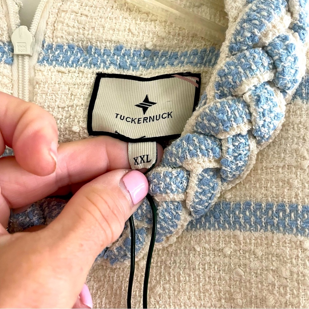 NWT Tuckernuck Coastal Blue Jackie Dress Sz XXL - Picture 9 of 15